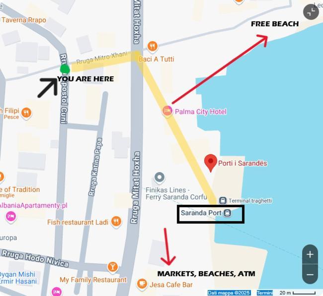 Olti'S Beach House Saranda Zewnętrze zdjęcie